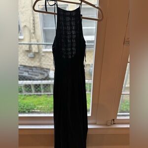 Free People cotton halter dress